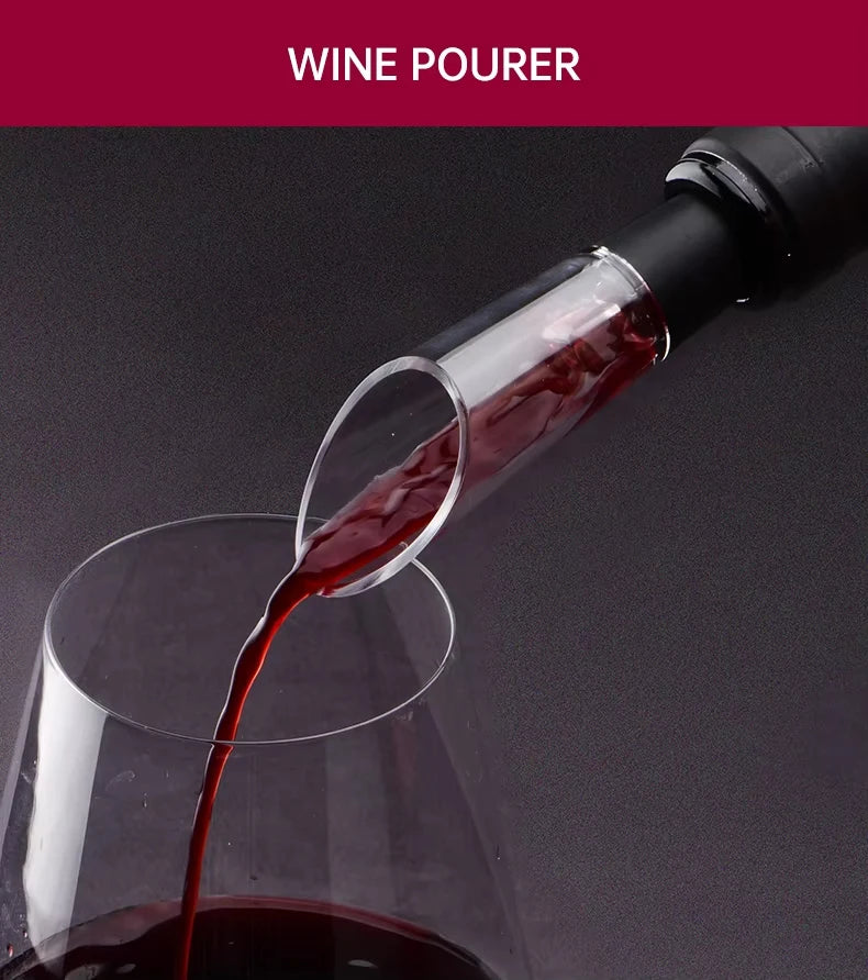 Abridor de Vinho 4 em 1